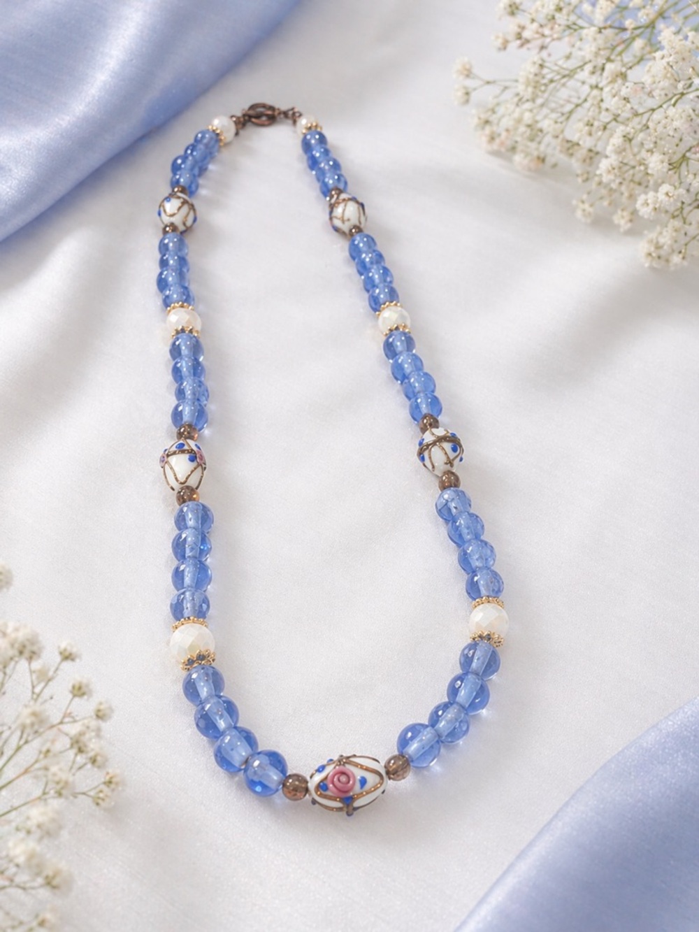 Artisan Vintage Glass & Wedding Cake Beads